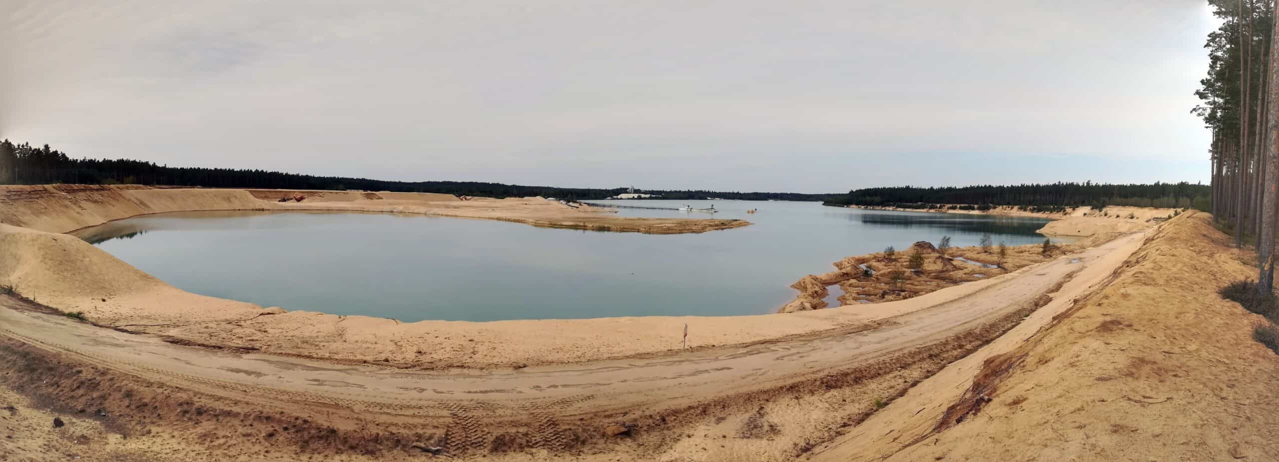 Pískovna Nová Ves -PANO